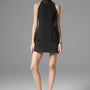 Camelia A-line Patch Pocket Cotton Blend Mini Dress