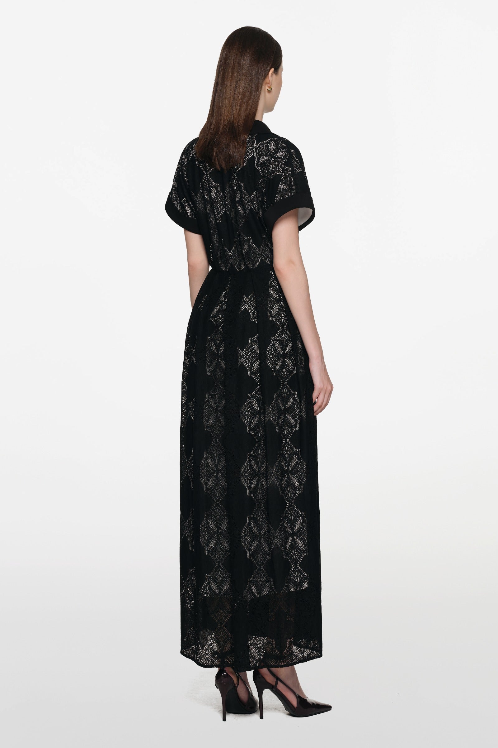Katherina Embroidery Maxi Dress