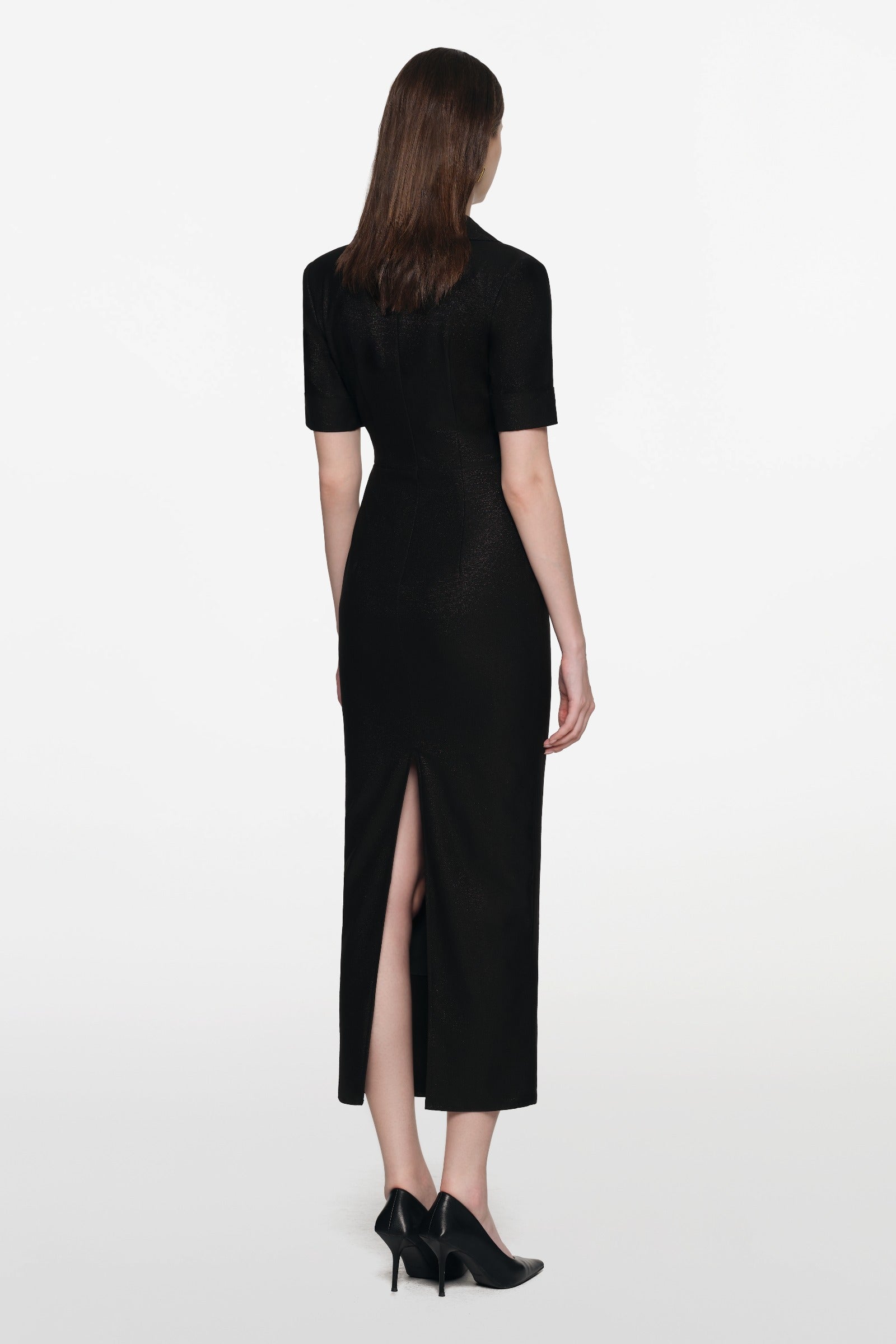 Cordelia V-Neck Midi Dress