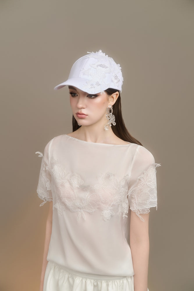 Ilira Bead Khaki Hat