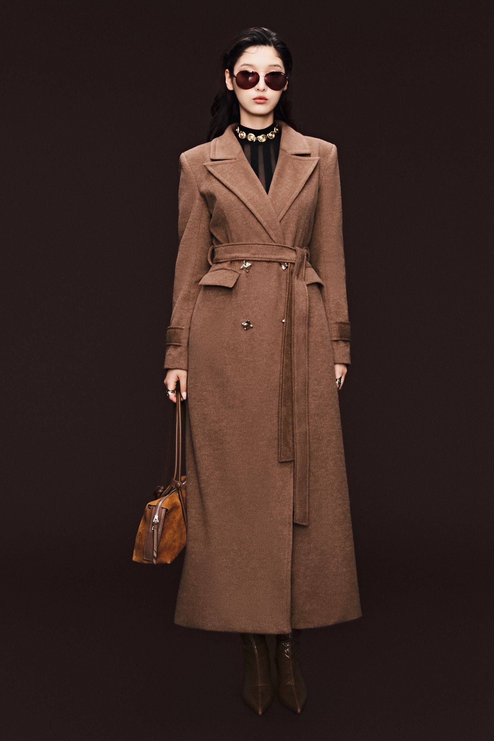 Diana V-Neck Trench Coat