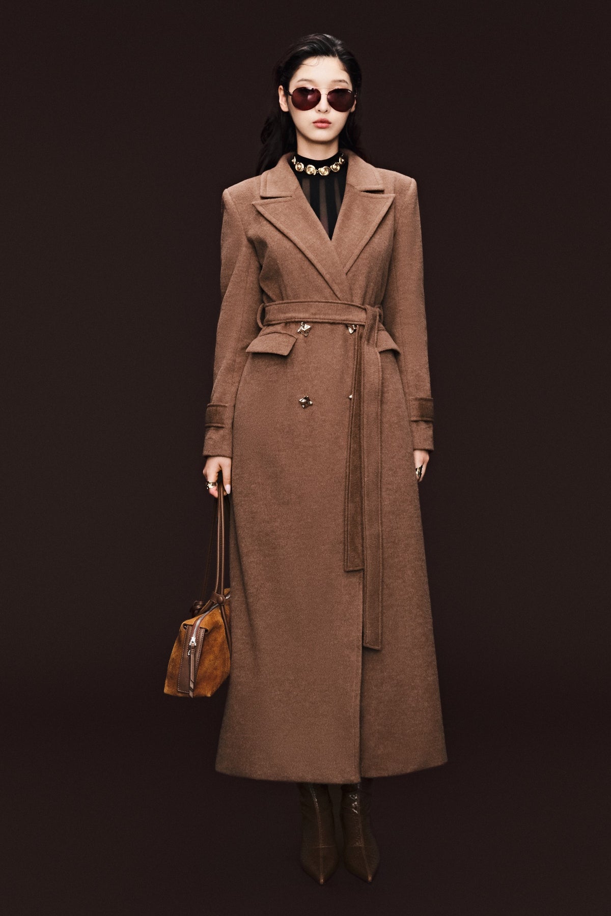 Diana V-Neck Trench Coat