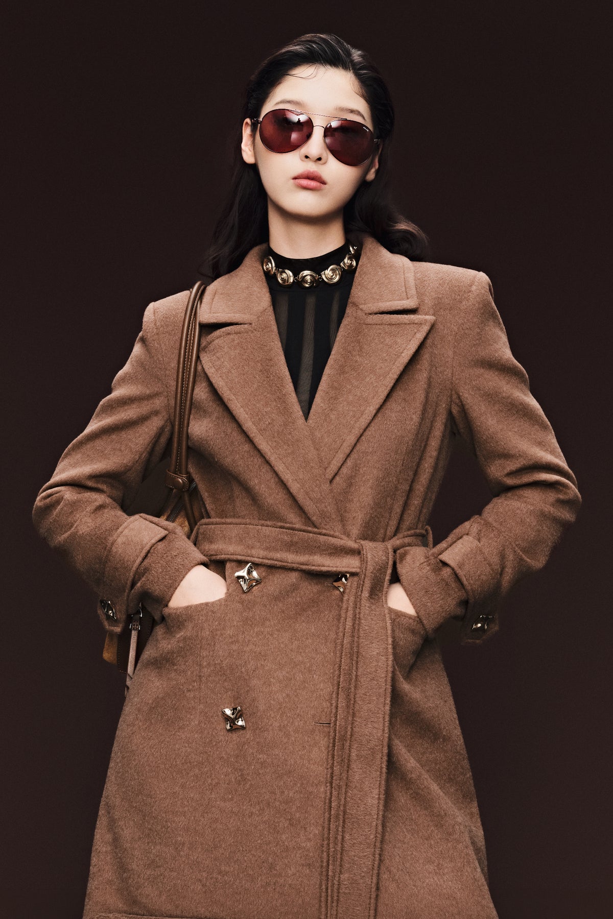 Diana V-Neck Trench Coat