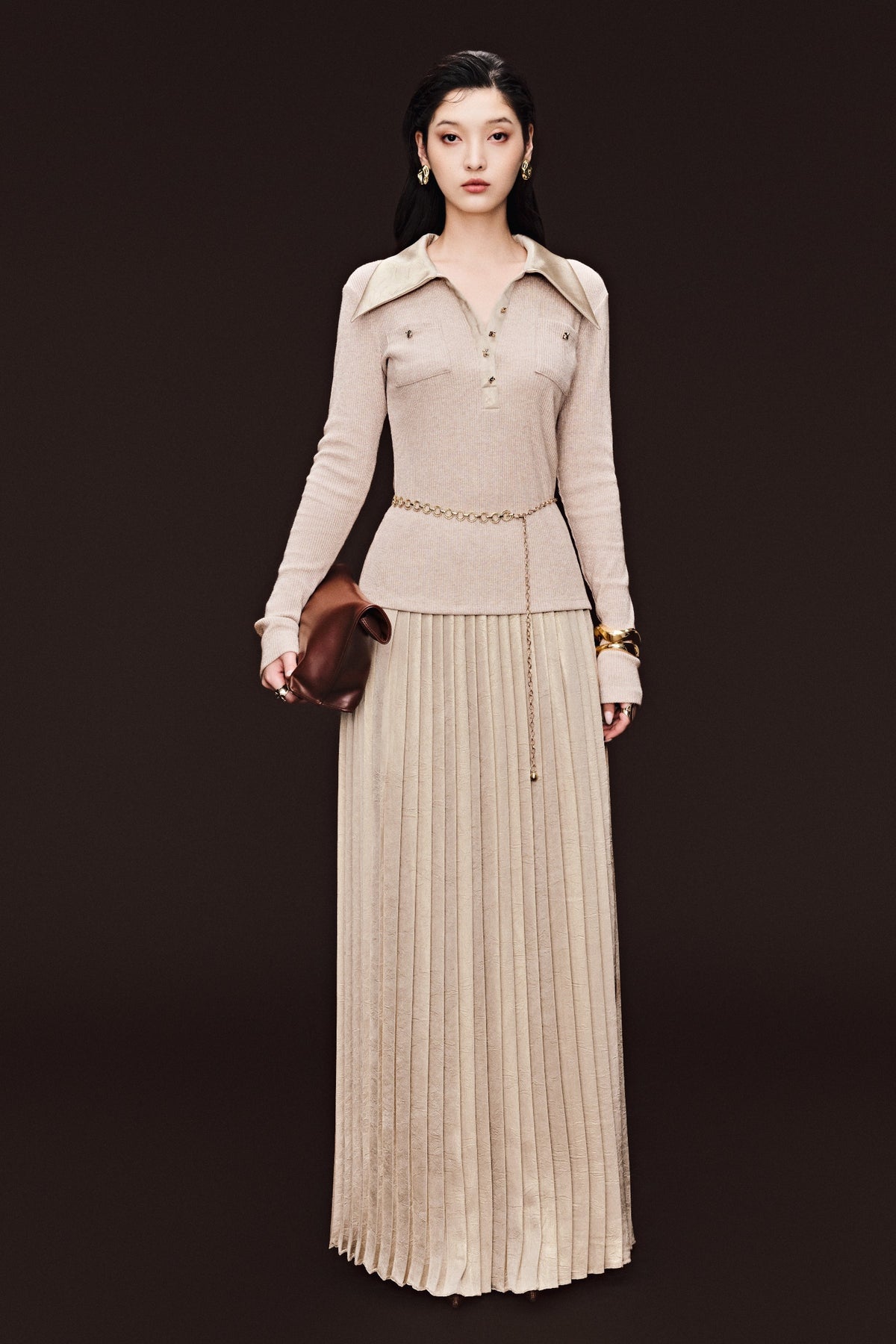 Celine Pleated Skirt