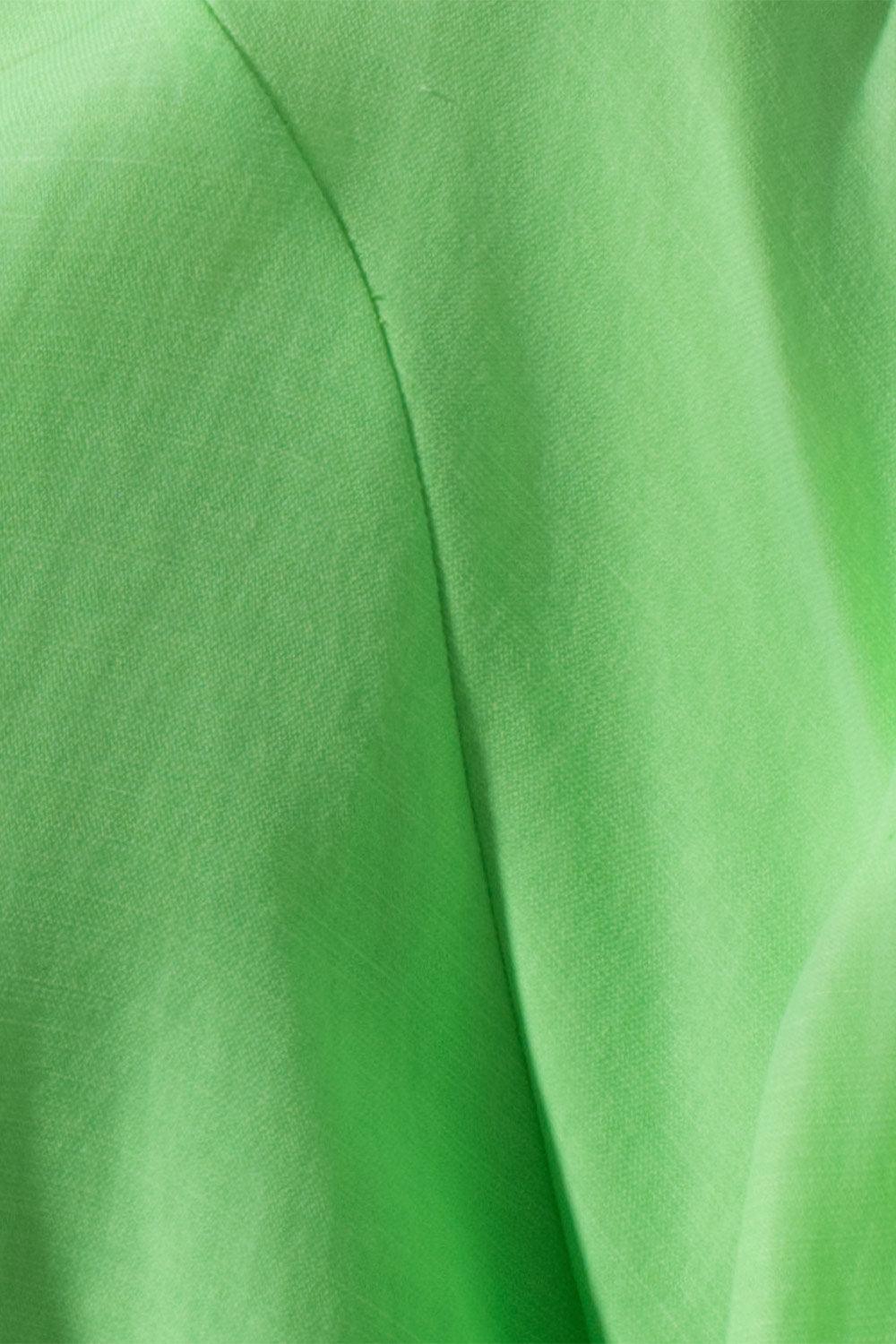 Deborah Straight Leg Of Mutton Sleeved Organza Shirt