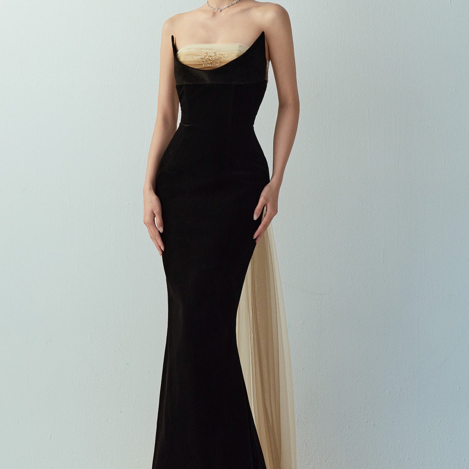 Claire Mermaid Maxi Dress