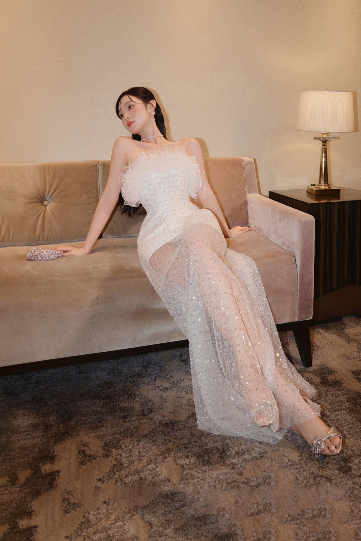 Holly Sequin Maxi Dress