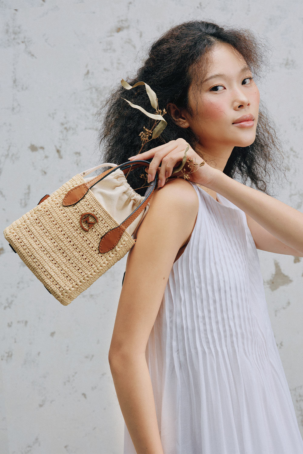 Gieo Raffia Bag