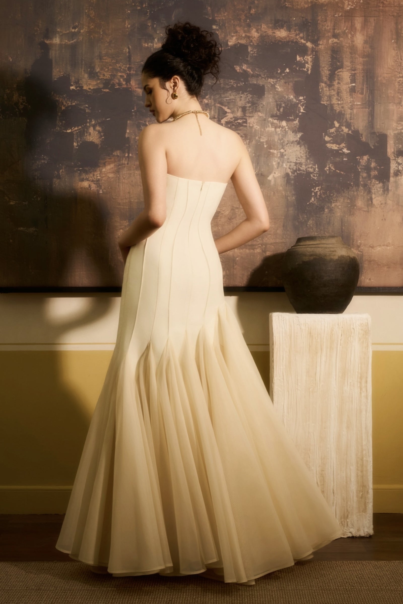 Yen Van Mermaid Maxi Dress