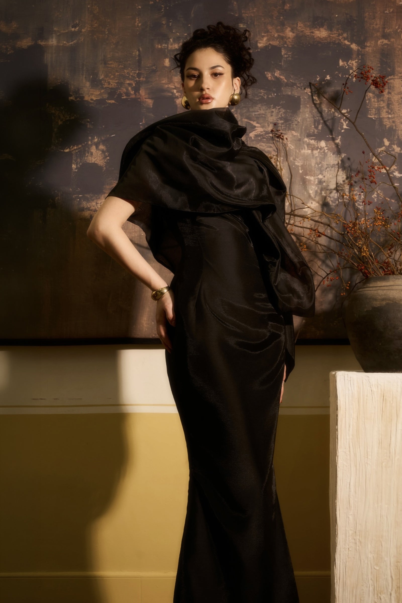 Huyen Y Scarf Maxi Dress