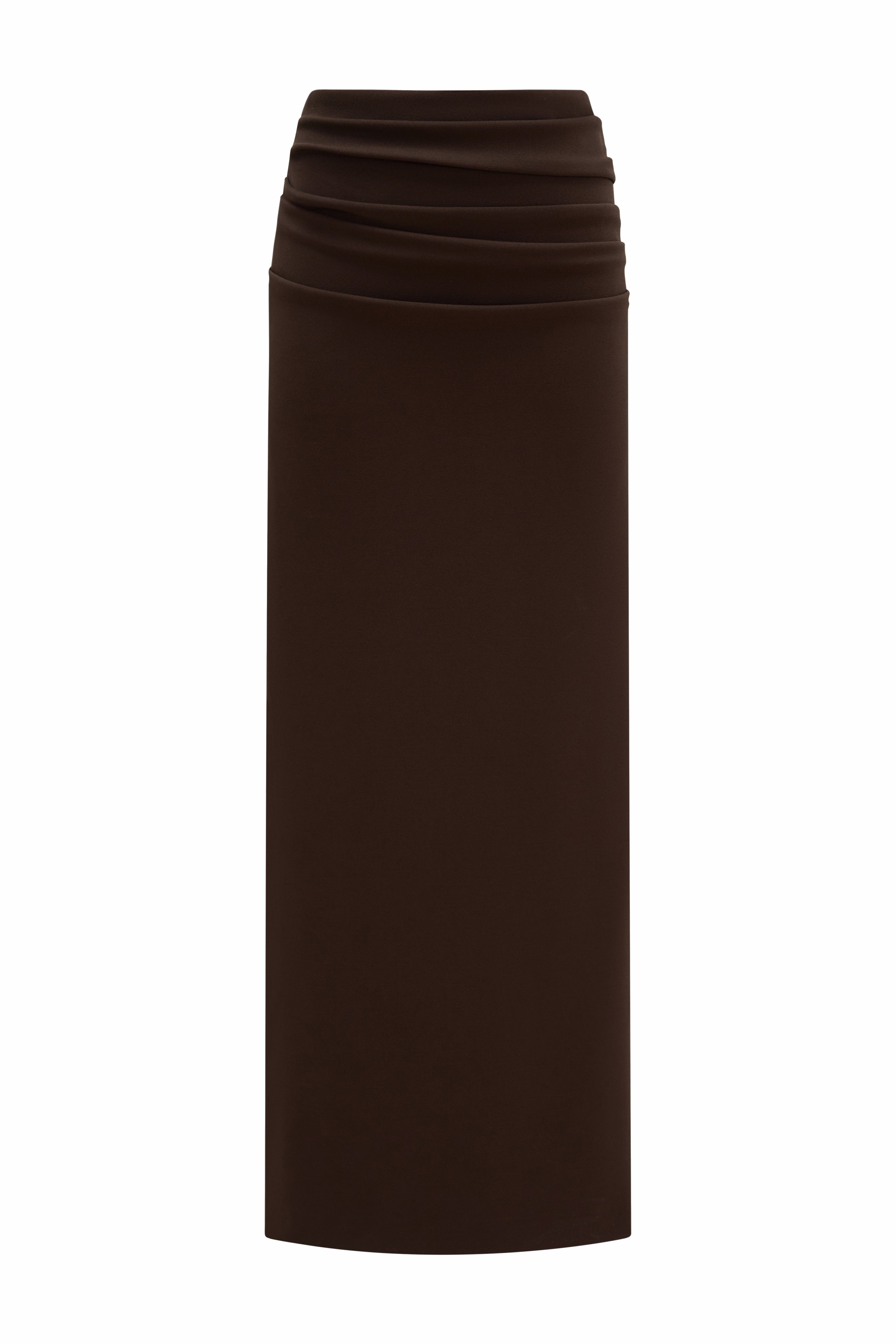 Camille Straight Draped Skirt