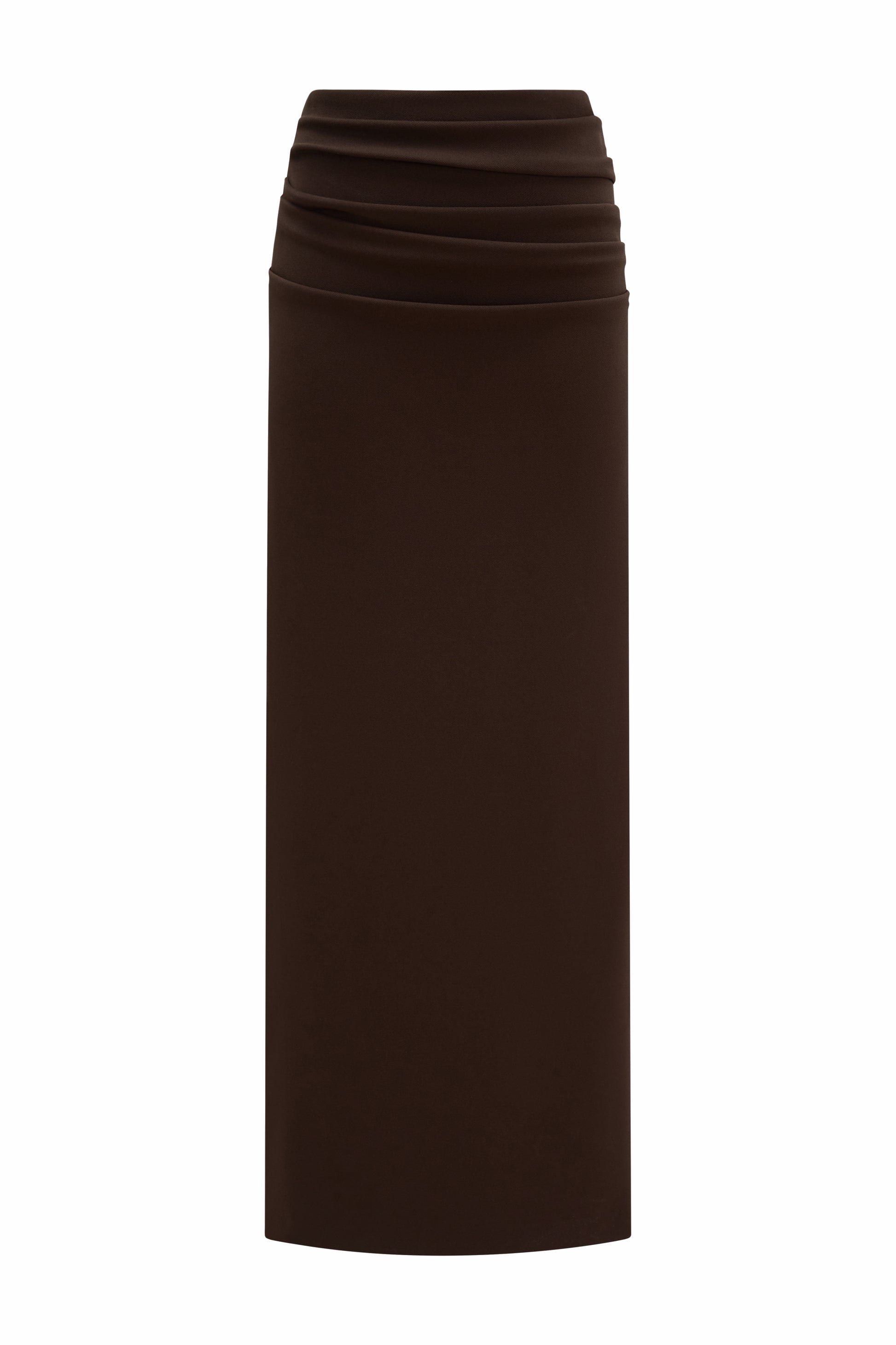 Camille Straight Draped Skirt