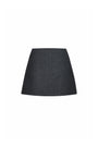Clara A-line Wool Skirt