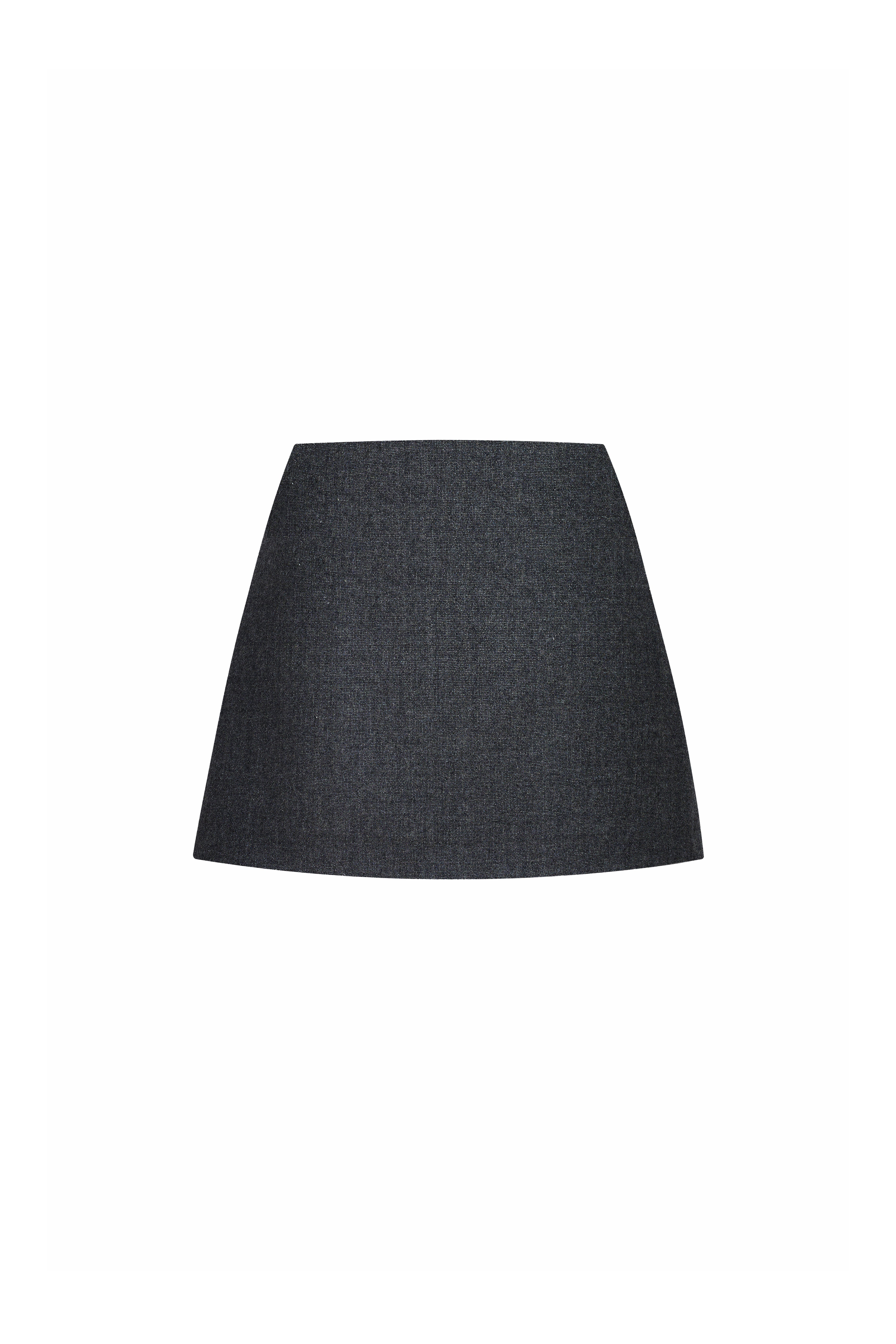 Clara A-line Wool Skirt