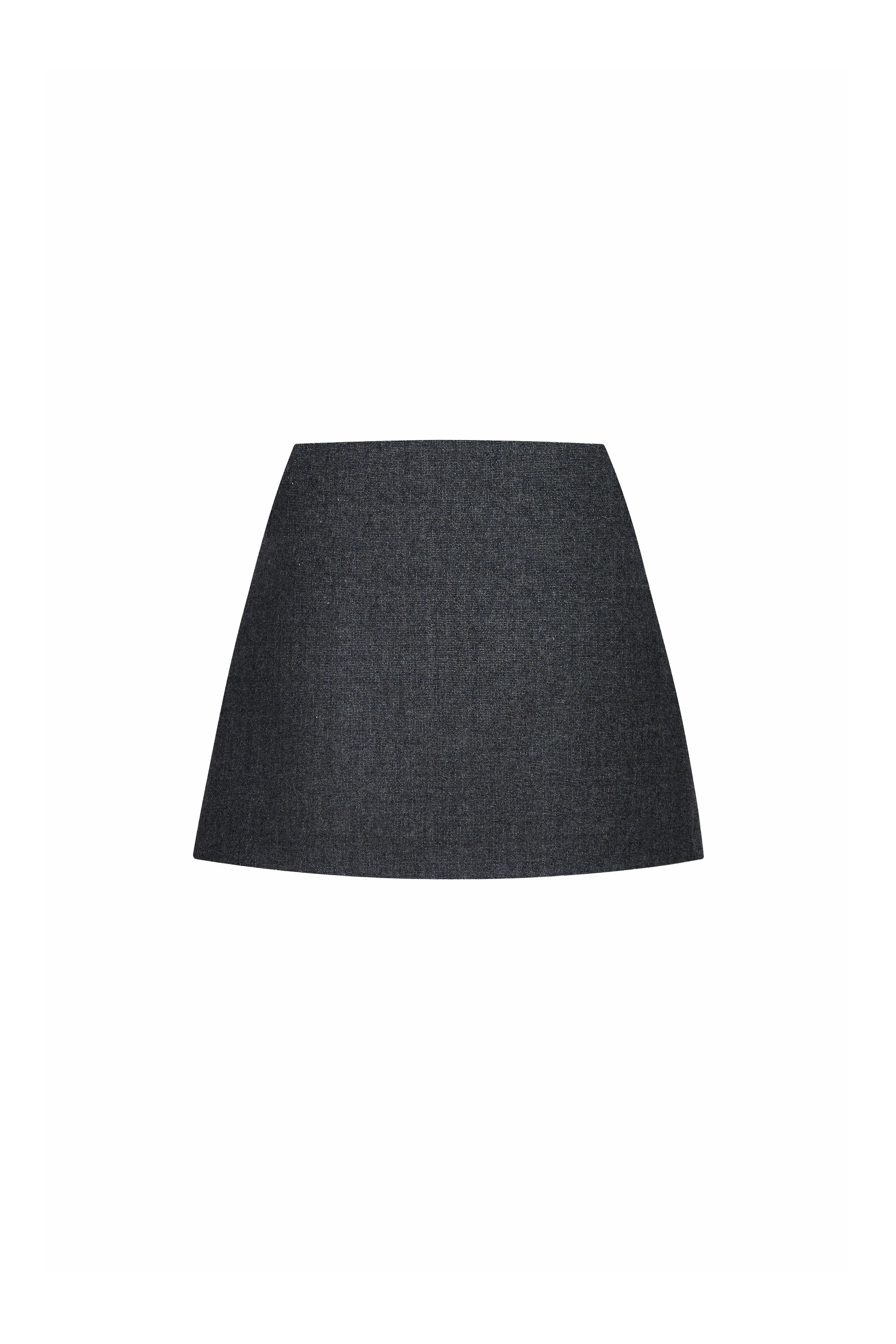 Clara A-line Wool Skirt