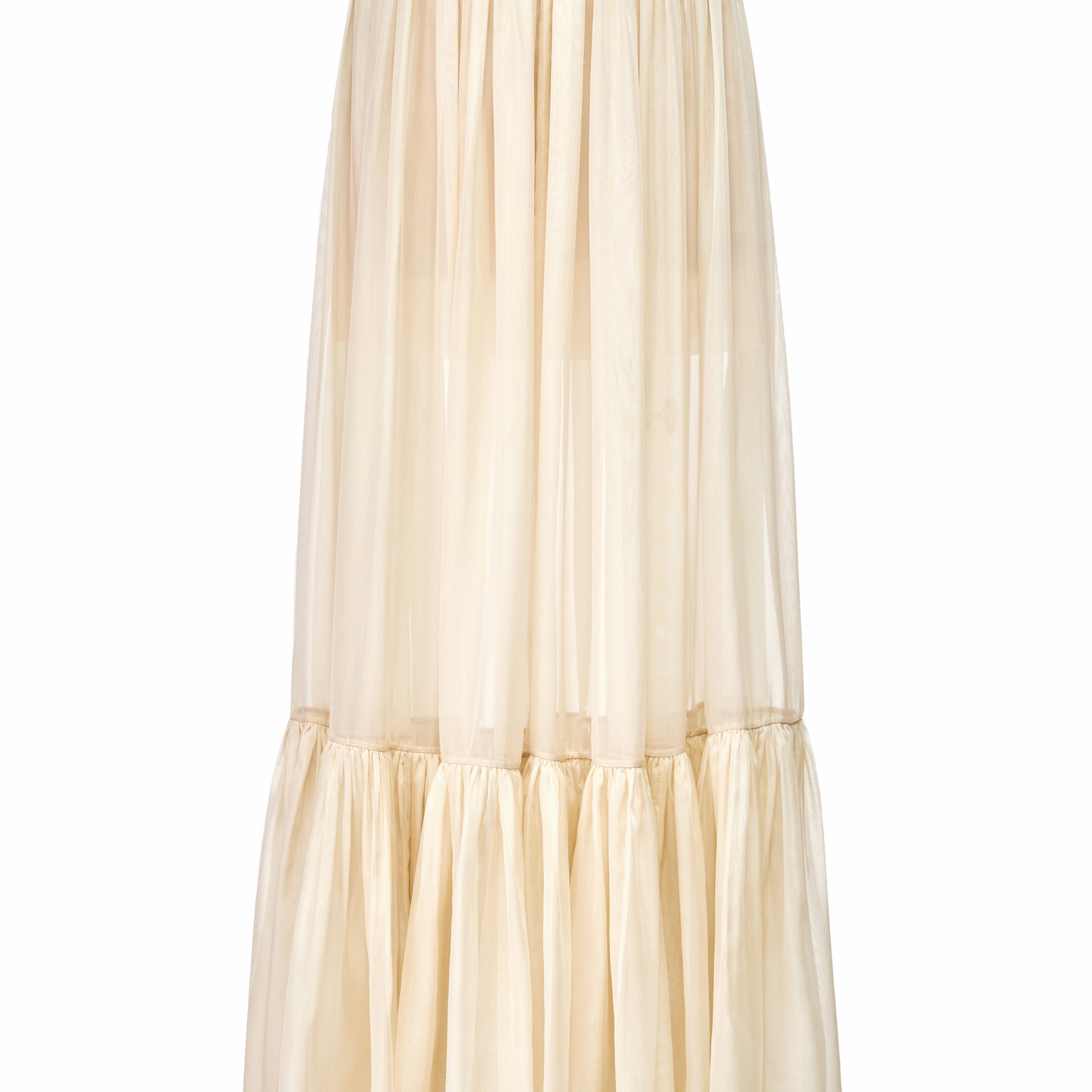 Sylvie A-line Shirring Skirt