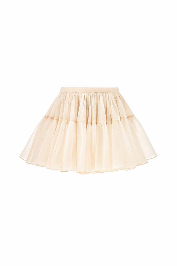 Amira A-line Shirring Skirt
