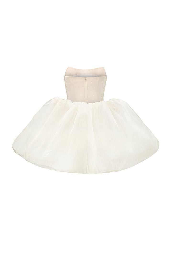 Cadence A-line Cape Sleeve Mini Dress - MEAN BLVD