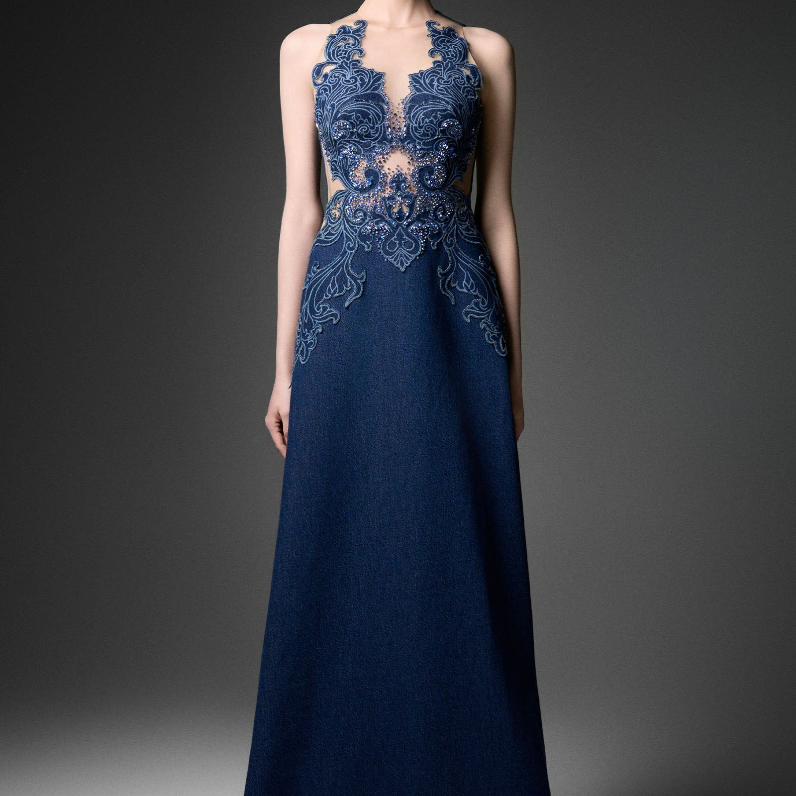 Caelis Embroidery Maxi Dress - MEAN BLVD