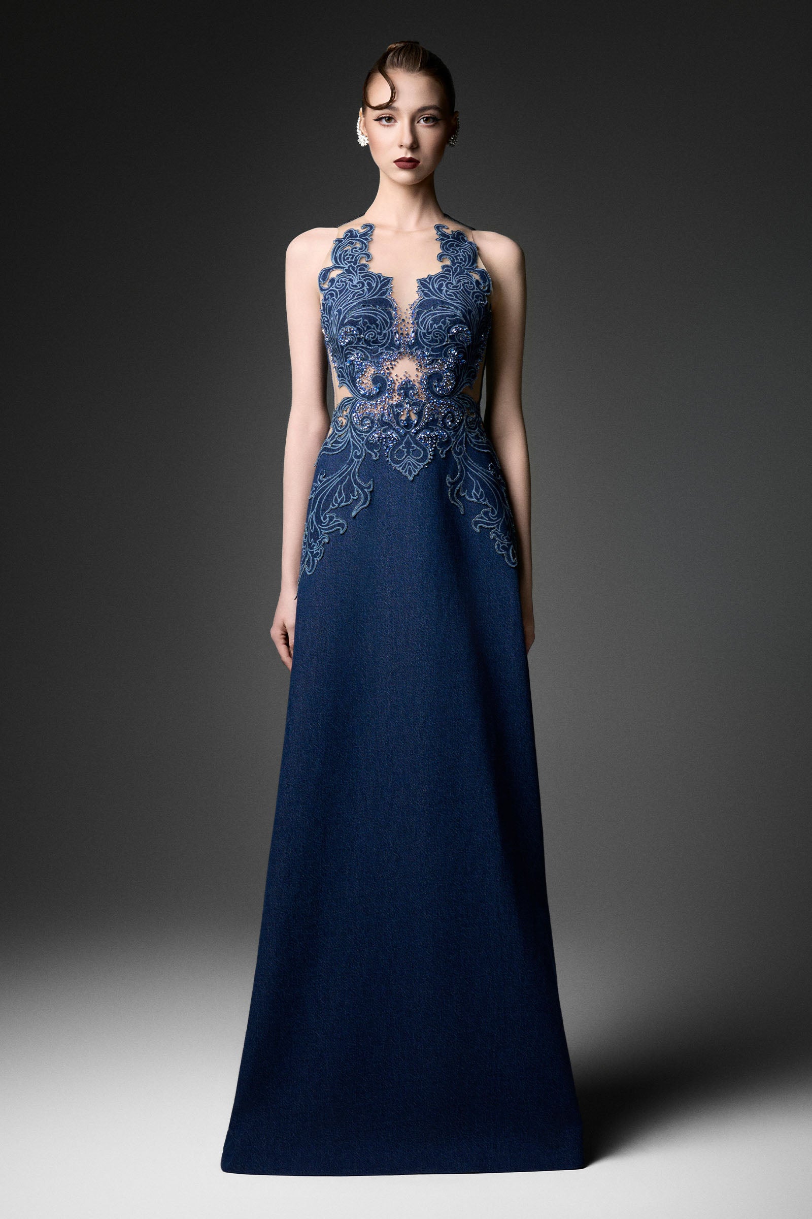 Caelis Embroidery Maxi Dress - MEAN BLVD