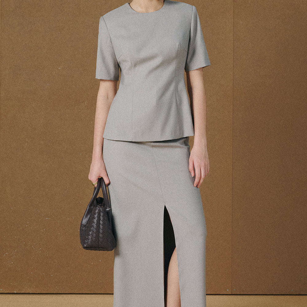 Calla Round Neck Top - MEAN BLVD