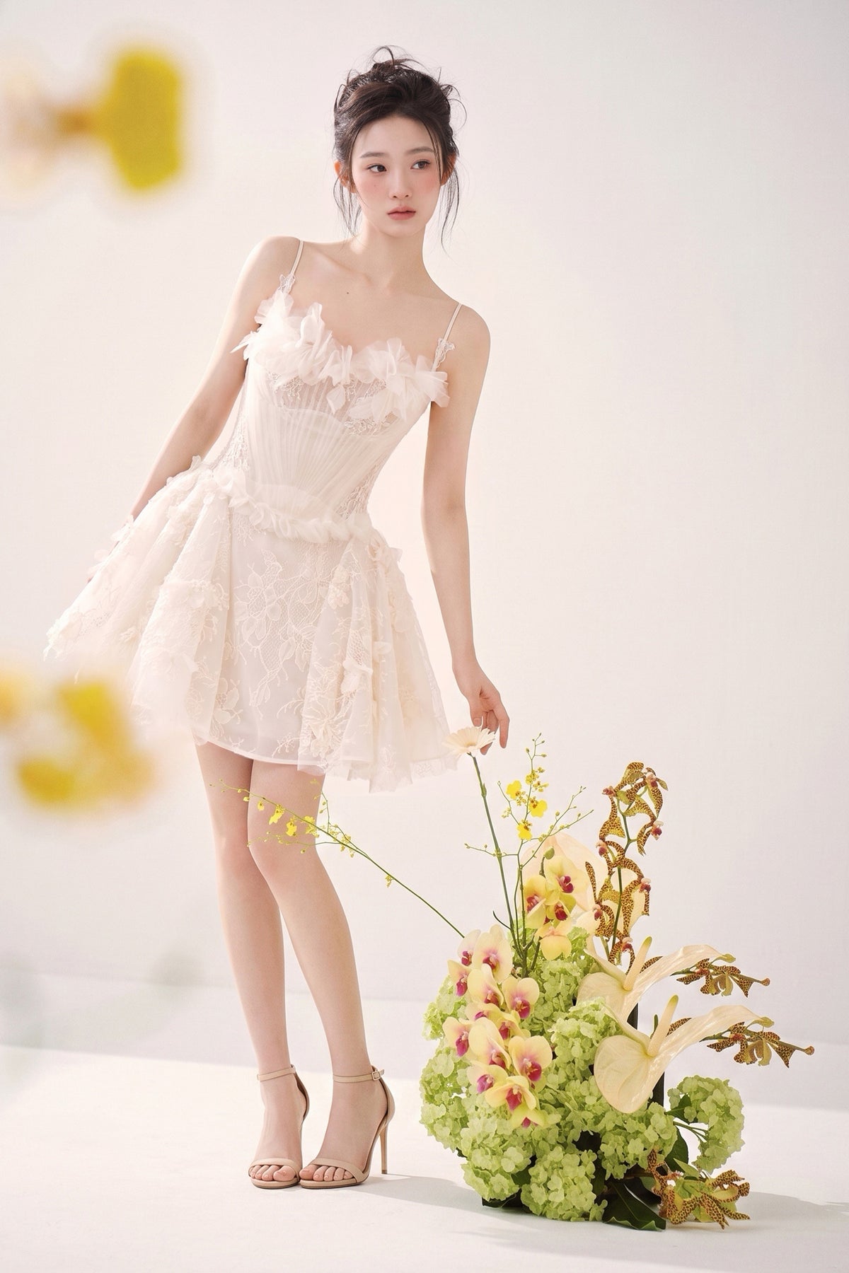 Callista Applique Mini Dress - MEAN BLVD