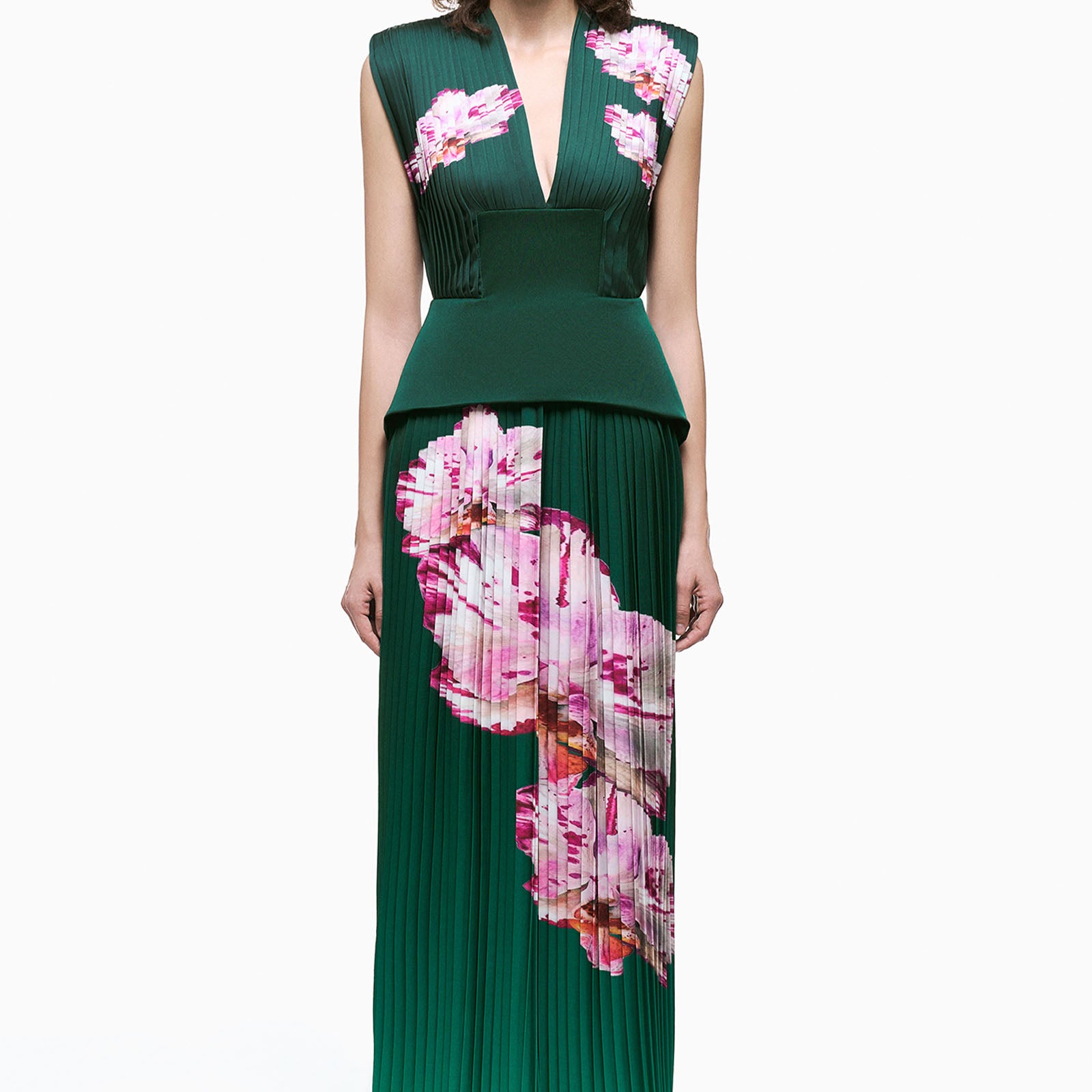 Camellia V-Neck Maxi Dress - MEAN BLVD