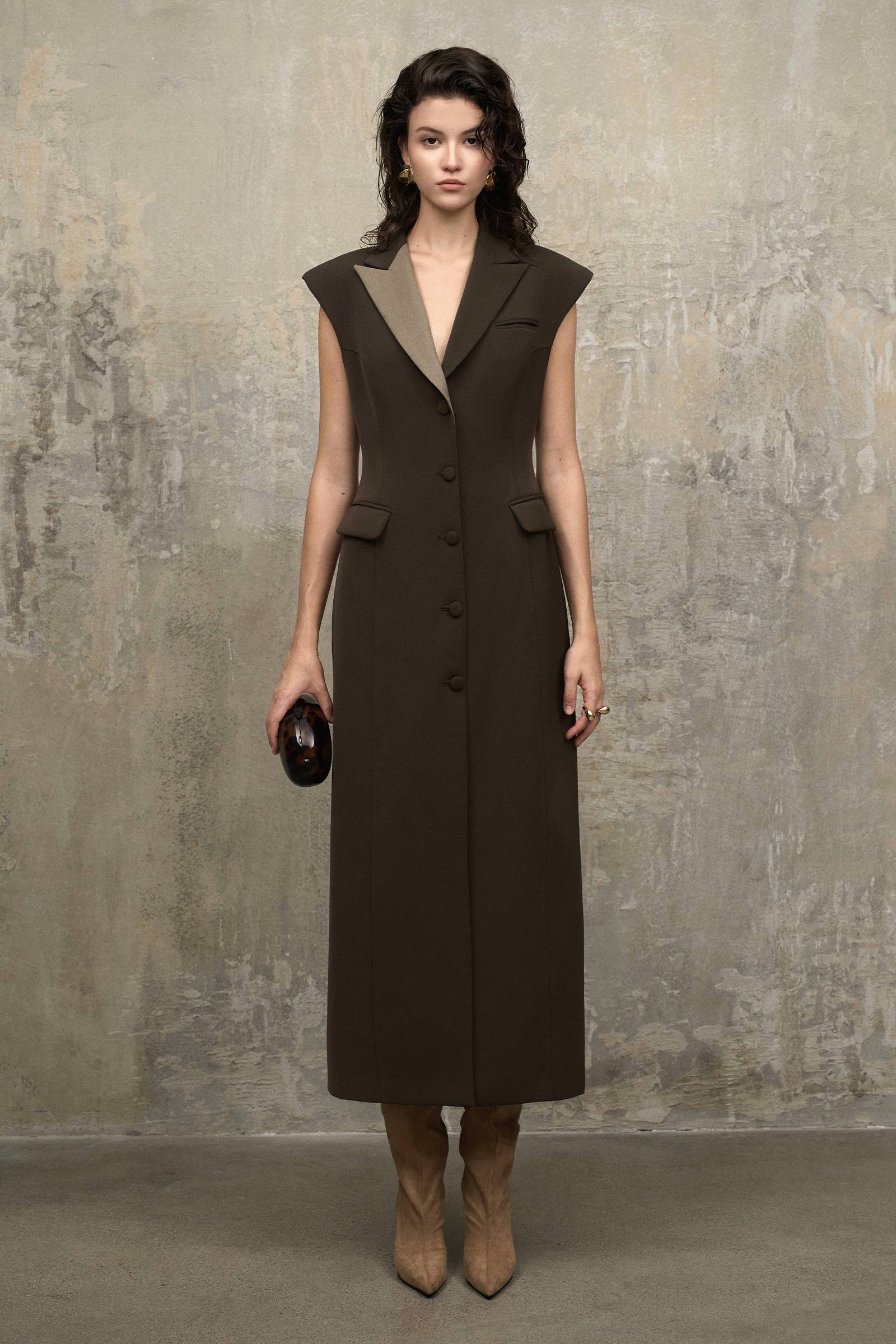 Camille V-Neck Trench Coat