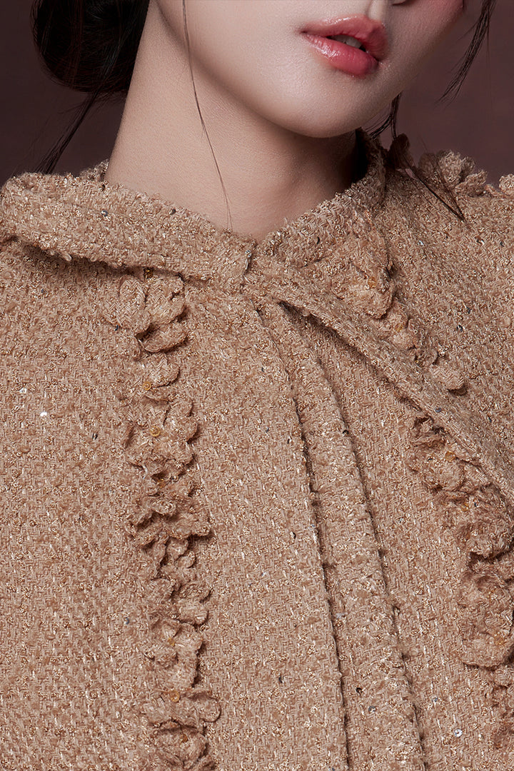 Cannes Mock Neck Ribbon Top - MEAN BLVD