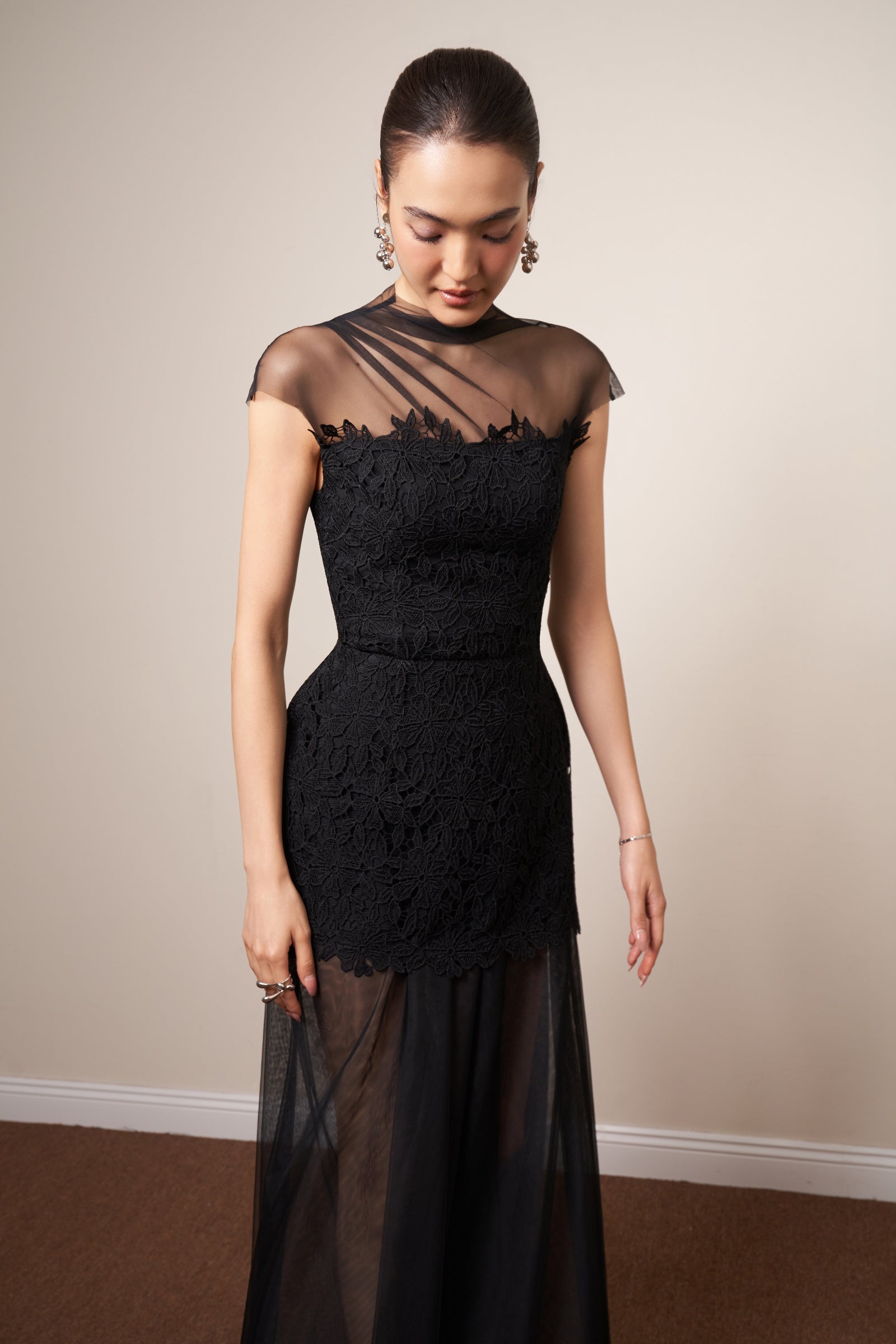 Grace Illusion Maxi Dress