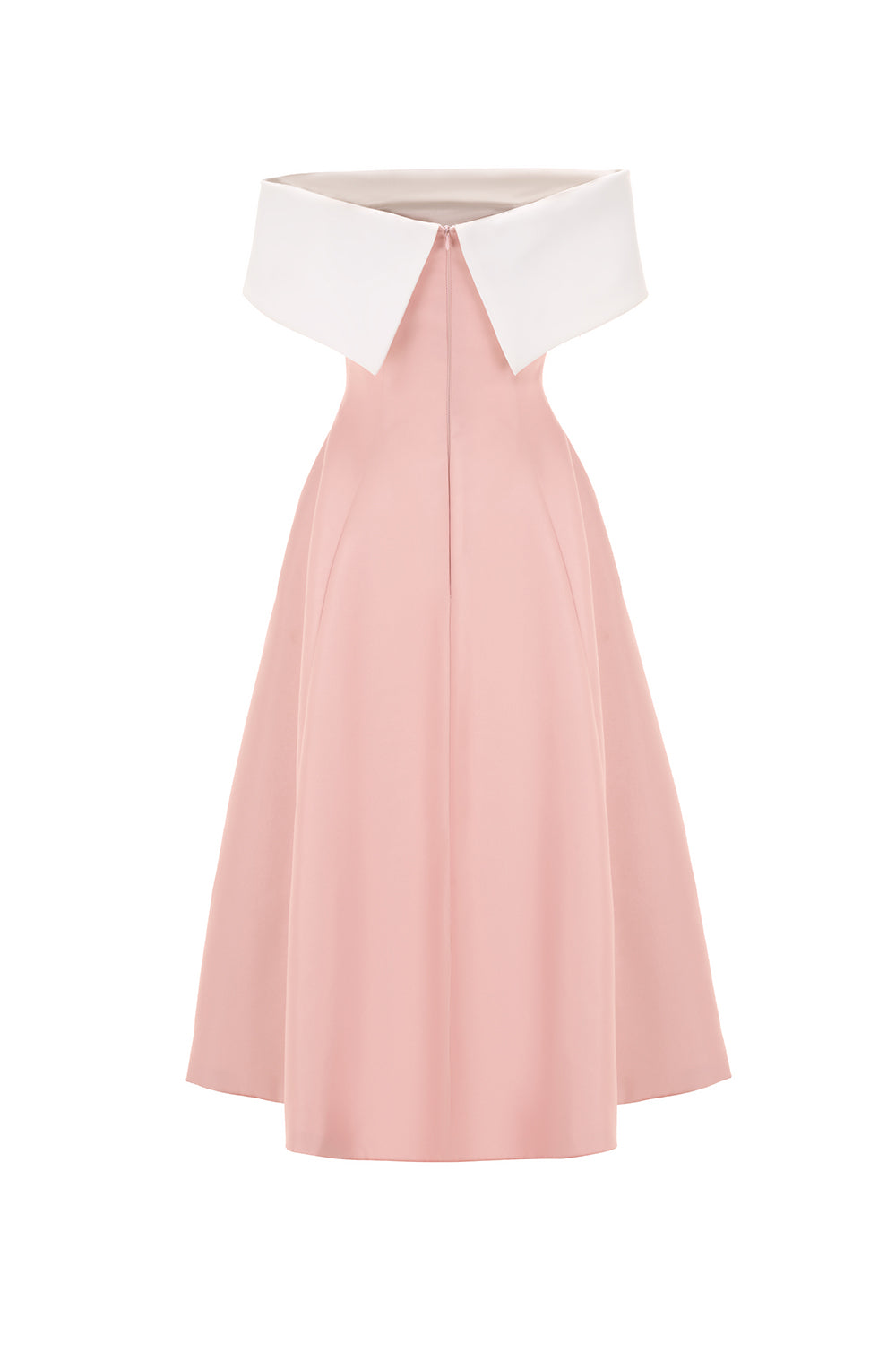 Dakota Slit Off-Shoulder Taffeta Midi Dress