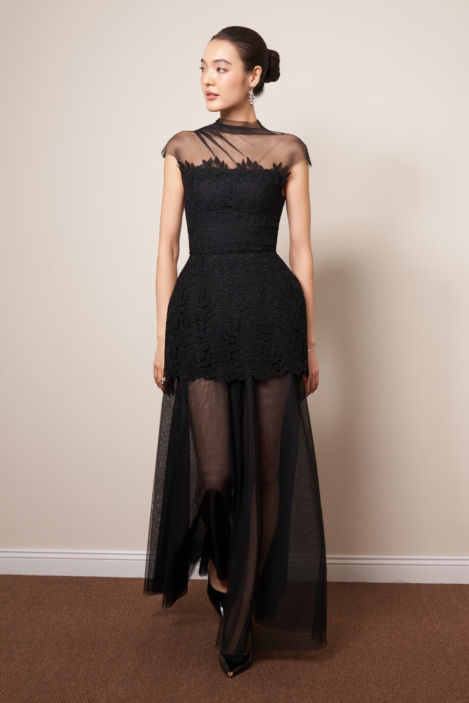 Grace Illusion Maxi Dress