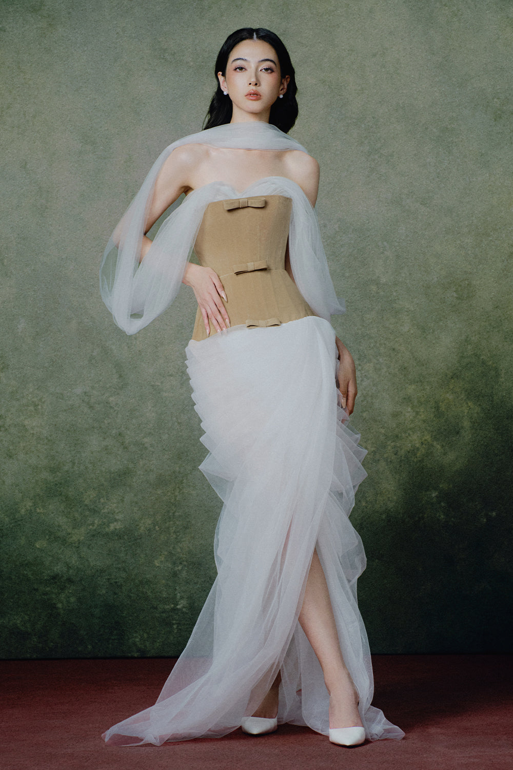 Carillon Ribbon Maxi Dress - MEAN BLVD