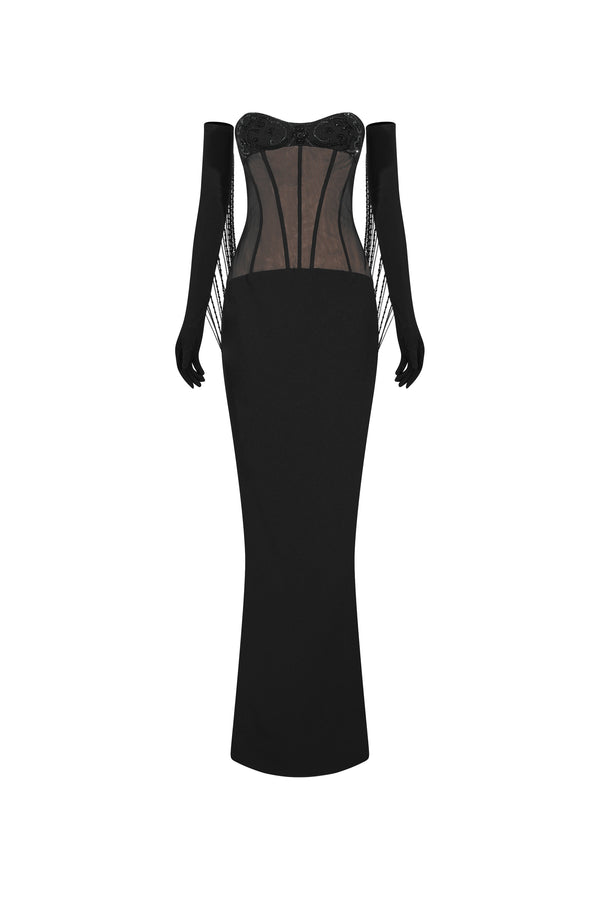 Cascade Rhinestone Gloves - MEAN BLVD