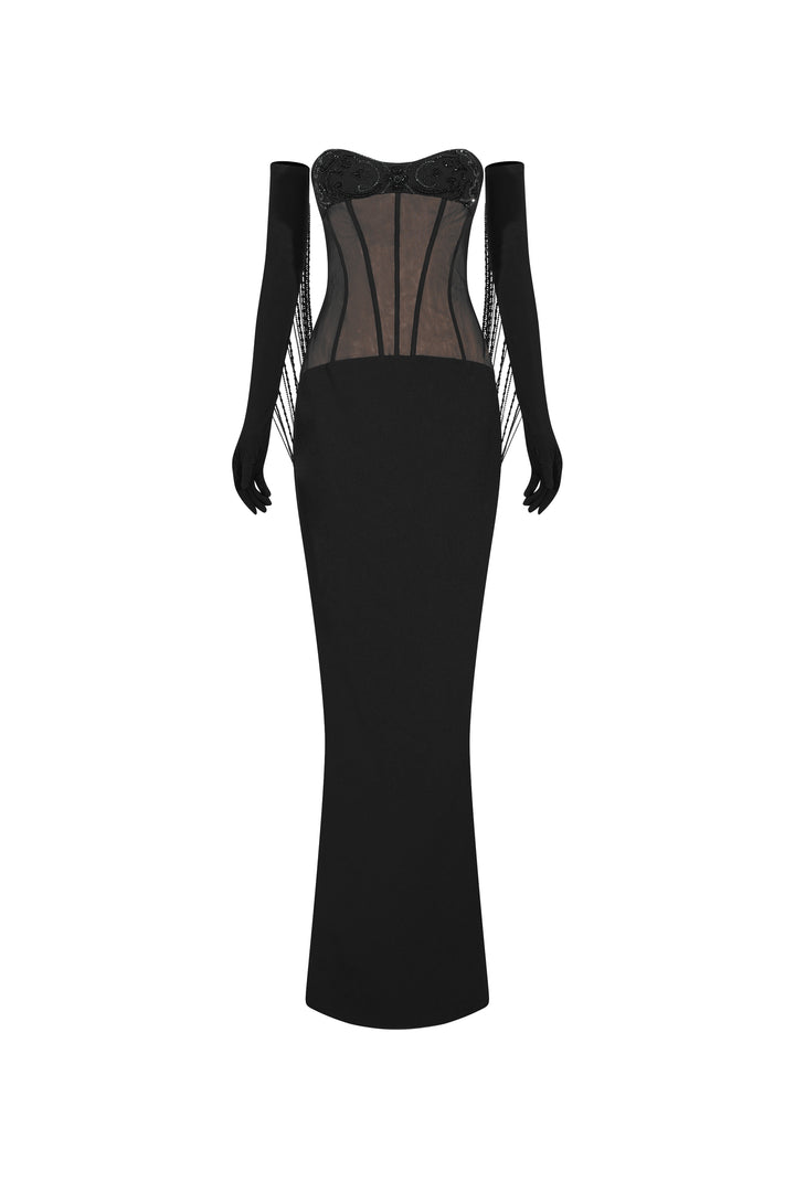 Cascade Rhinestone Gloves - MEAN BLVD