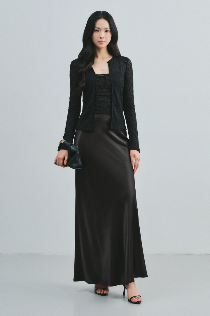 Cassia Round Neck Ribbon Top - MEAN BLVD