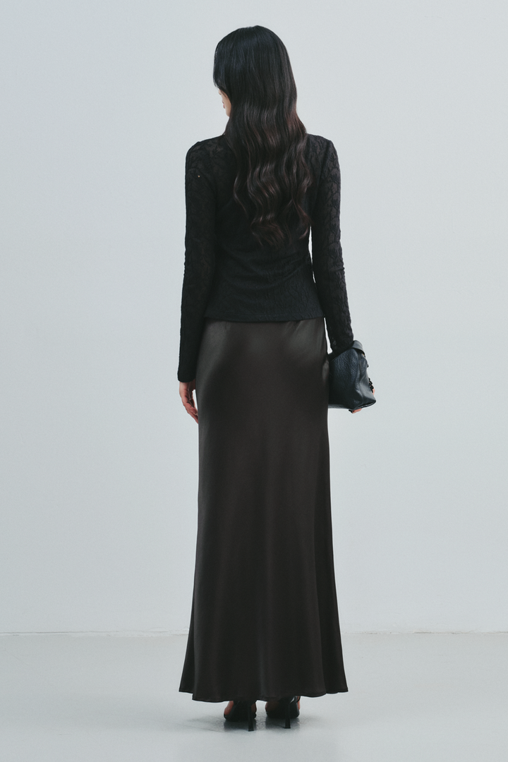 Cassia Round Neck Ribbon Top - MEAN BLVD