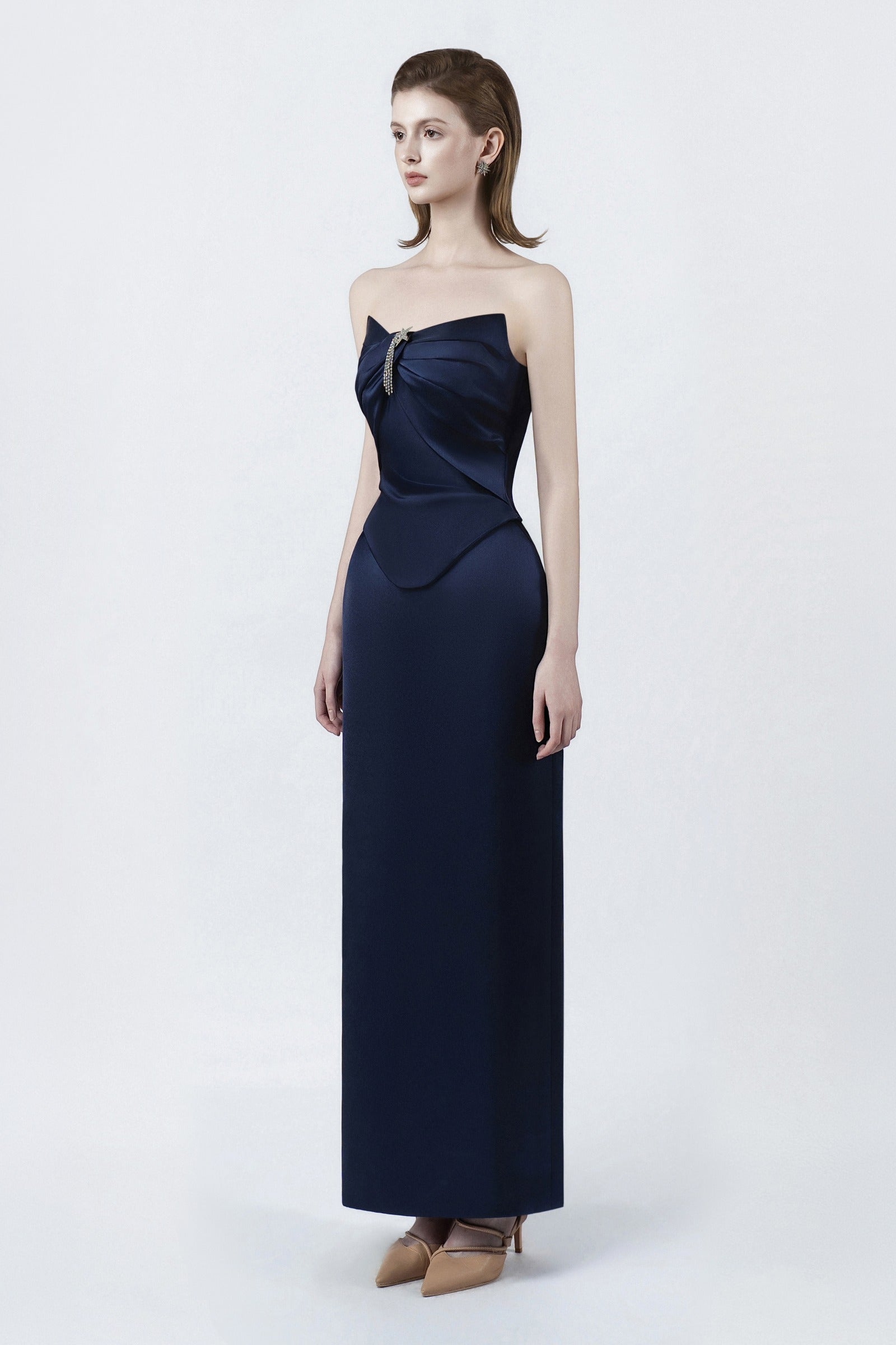 Cassiopeia Sweetheart Maxi Dress