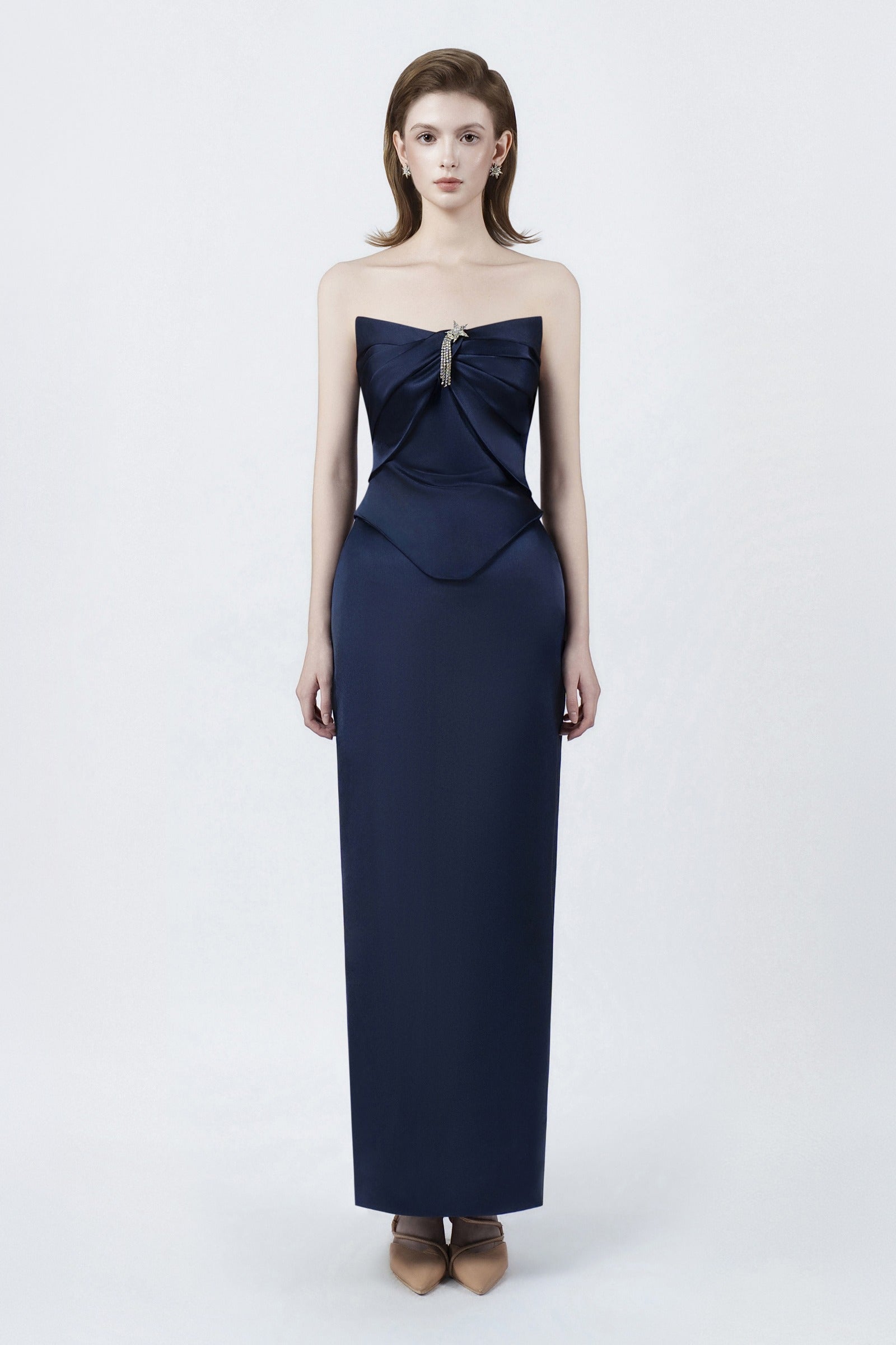 Cassiopeia Sweetheart Maxi Dress