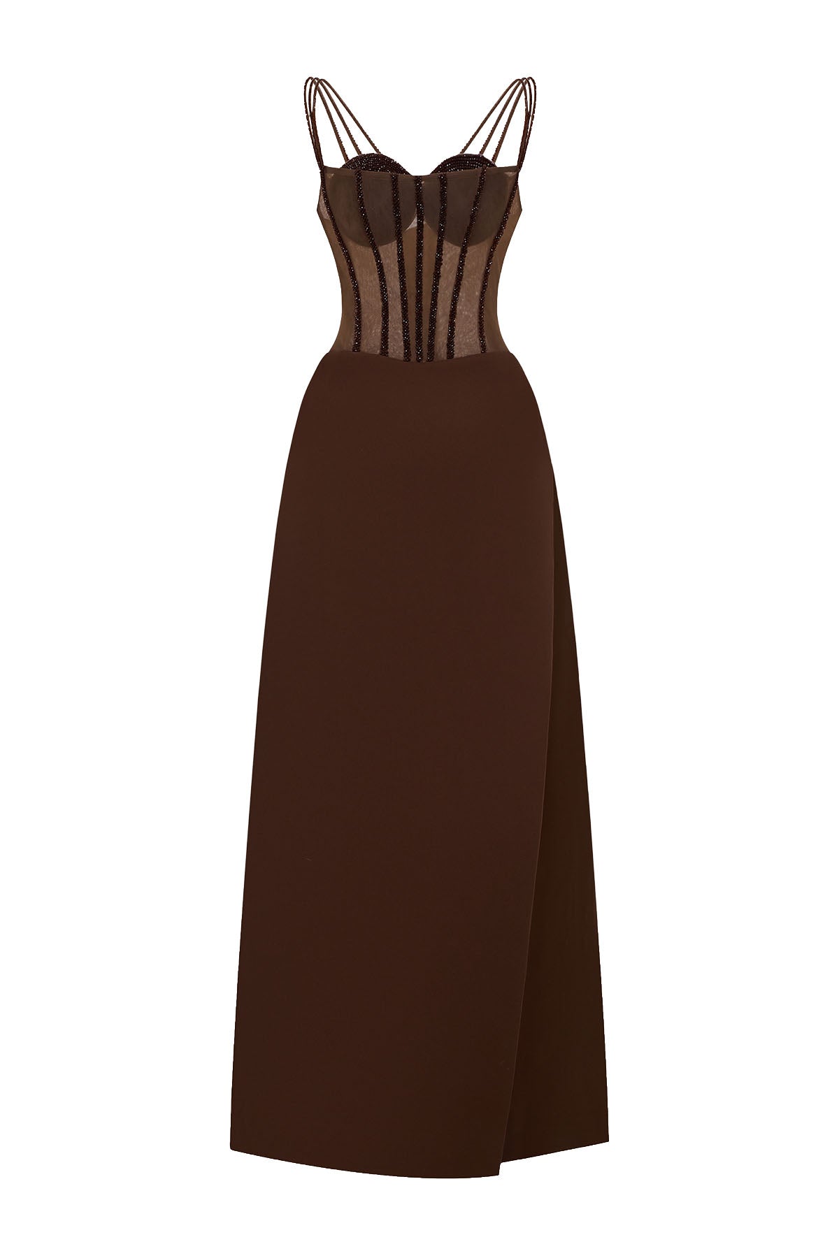 Cavelle Sweetheart Maxi Dress - MEAN BLVD