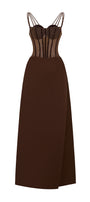 Cavelle Sweetheart Maxi Dress - MEAN BLVD