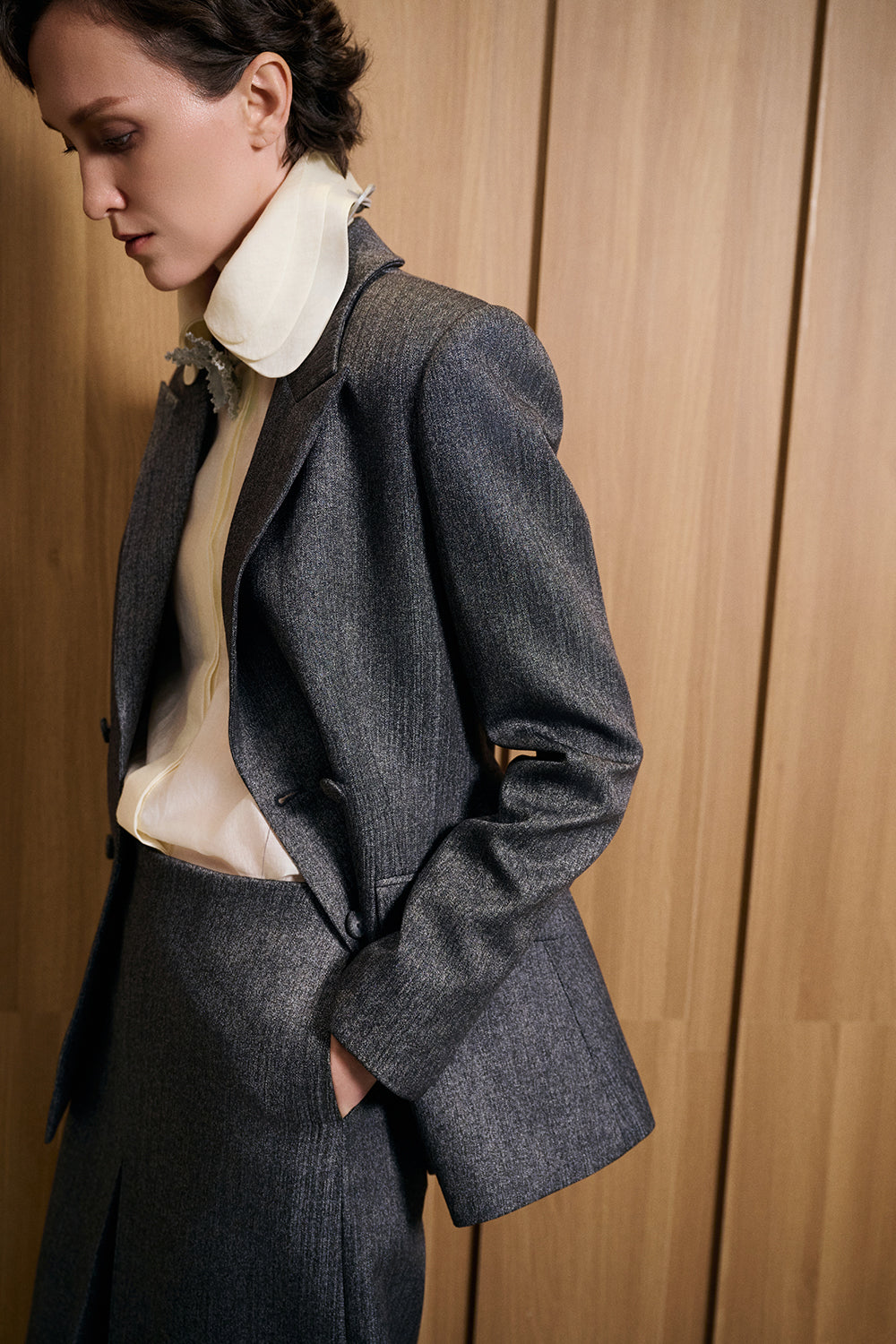 Cedar A-line Twill Pants