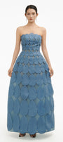 Celeste Straight Across Maxi Dress - MEAN BLVD
