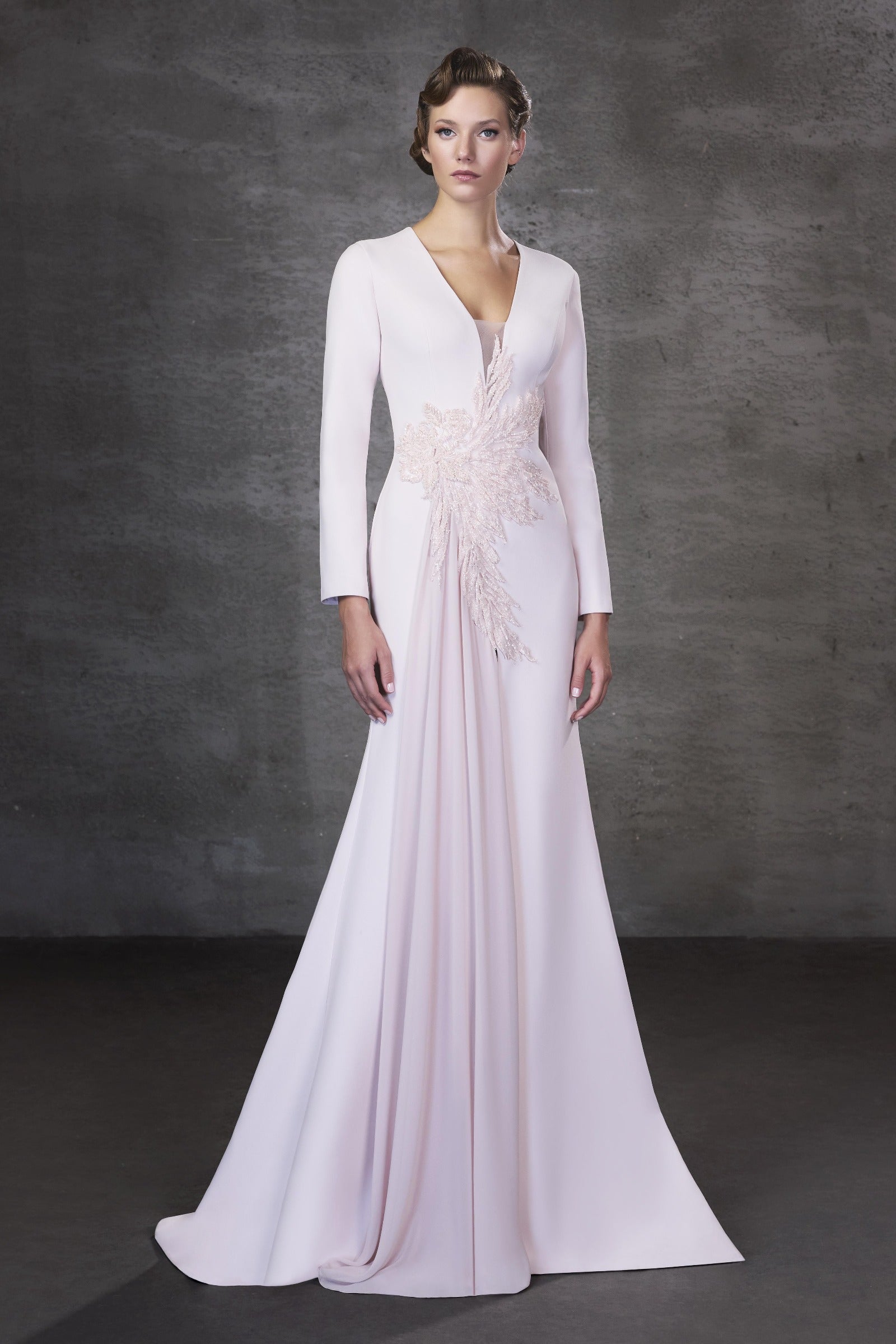 Céliane Draped Maxi Dress - MEAN BLVD