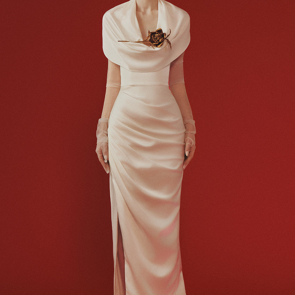 Celina Cowl Maxi Dress - MEAN BLVD