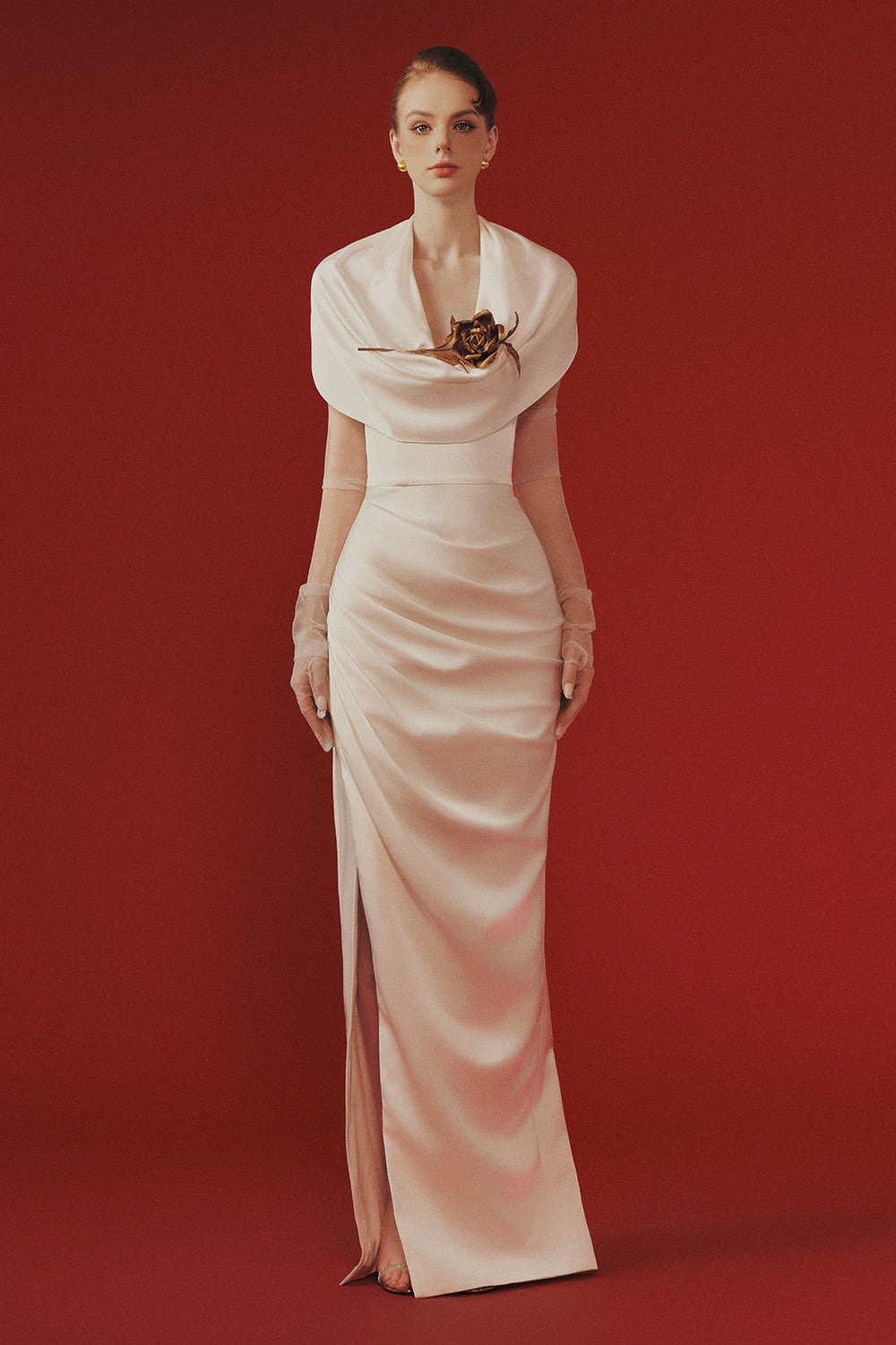 Celina Cowl Maxi Dress - MEAN BLVD