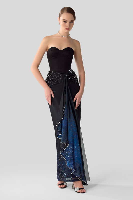 Charm Sweetheart Maxi Dress - MEAN BLVD