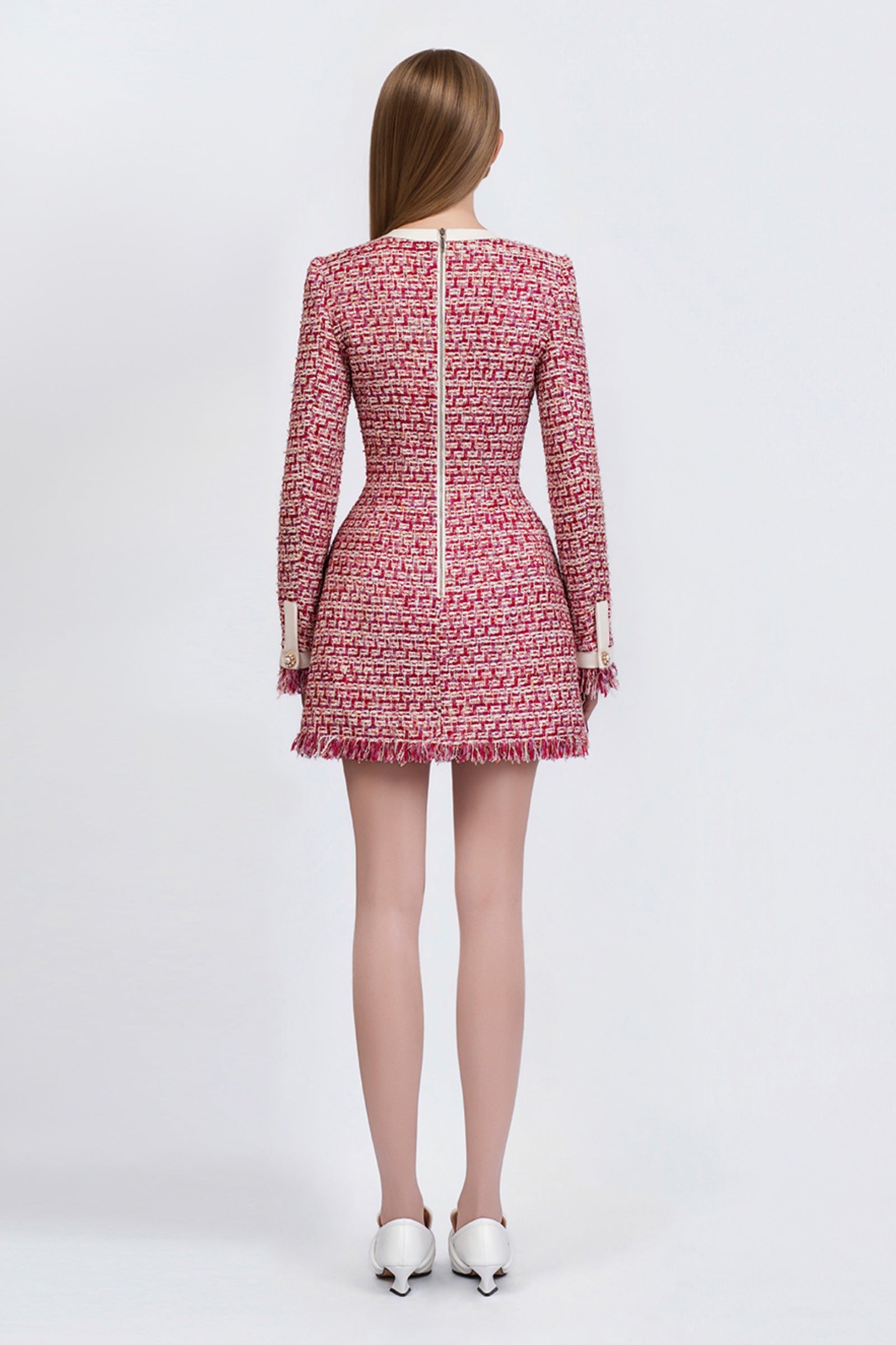 Chérie Button Mini Dress