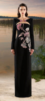 Chérie Boat Neck Maxi Dress - MEAN BLVD