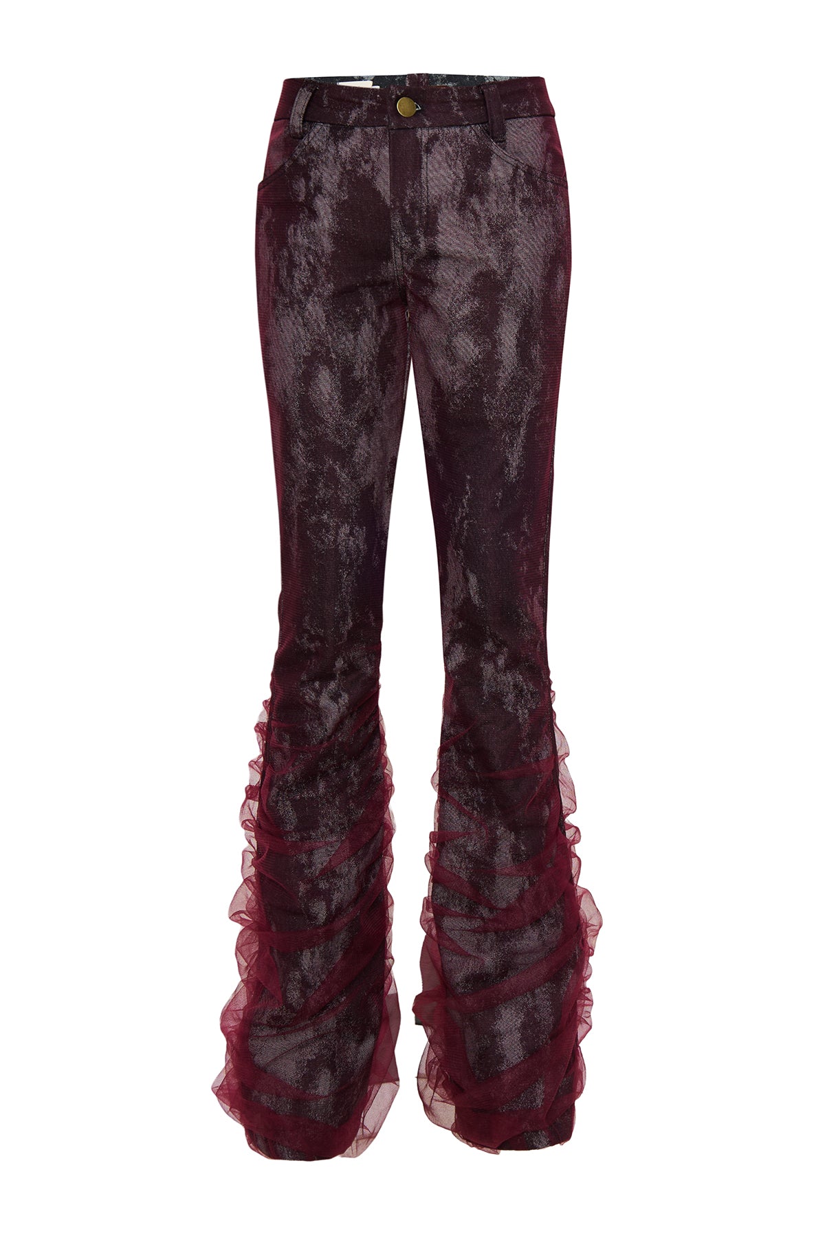 Cho Lon Ruffle Pants - MEAN BLVD